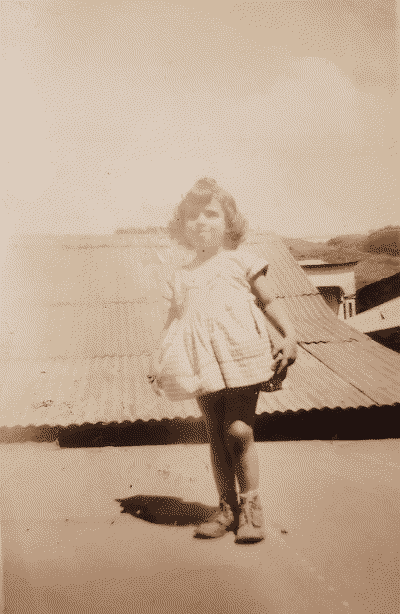 picture of my grandma when she was little.